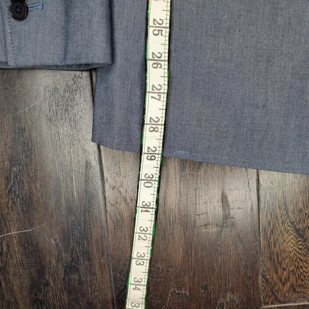 Banana Republic 44R cotton blazer jacket sport suit coat tailored fit